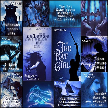 The Rat Girl aesthetic3 blue
