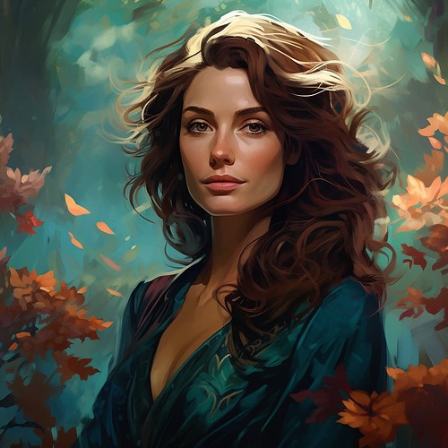 Ian's mom teal illustration mj fave