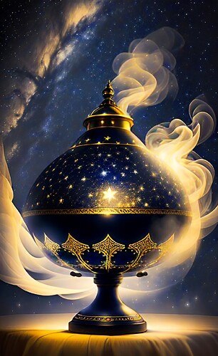 lamp poster blue and gold4