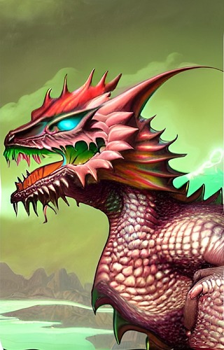 Dragon on Green 5 (1)