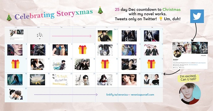 25 days to christmas